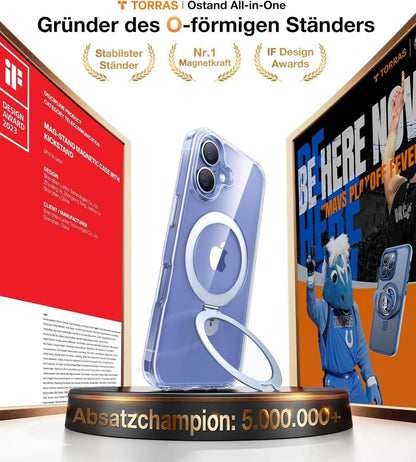 TORRAS Ostand iPhone 16 Hülle für MagSafe
