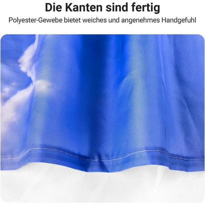 Duschvorhang Delphin 180x180 cm Wasserabweisend Antischimmel