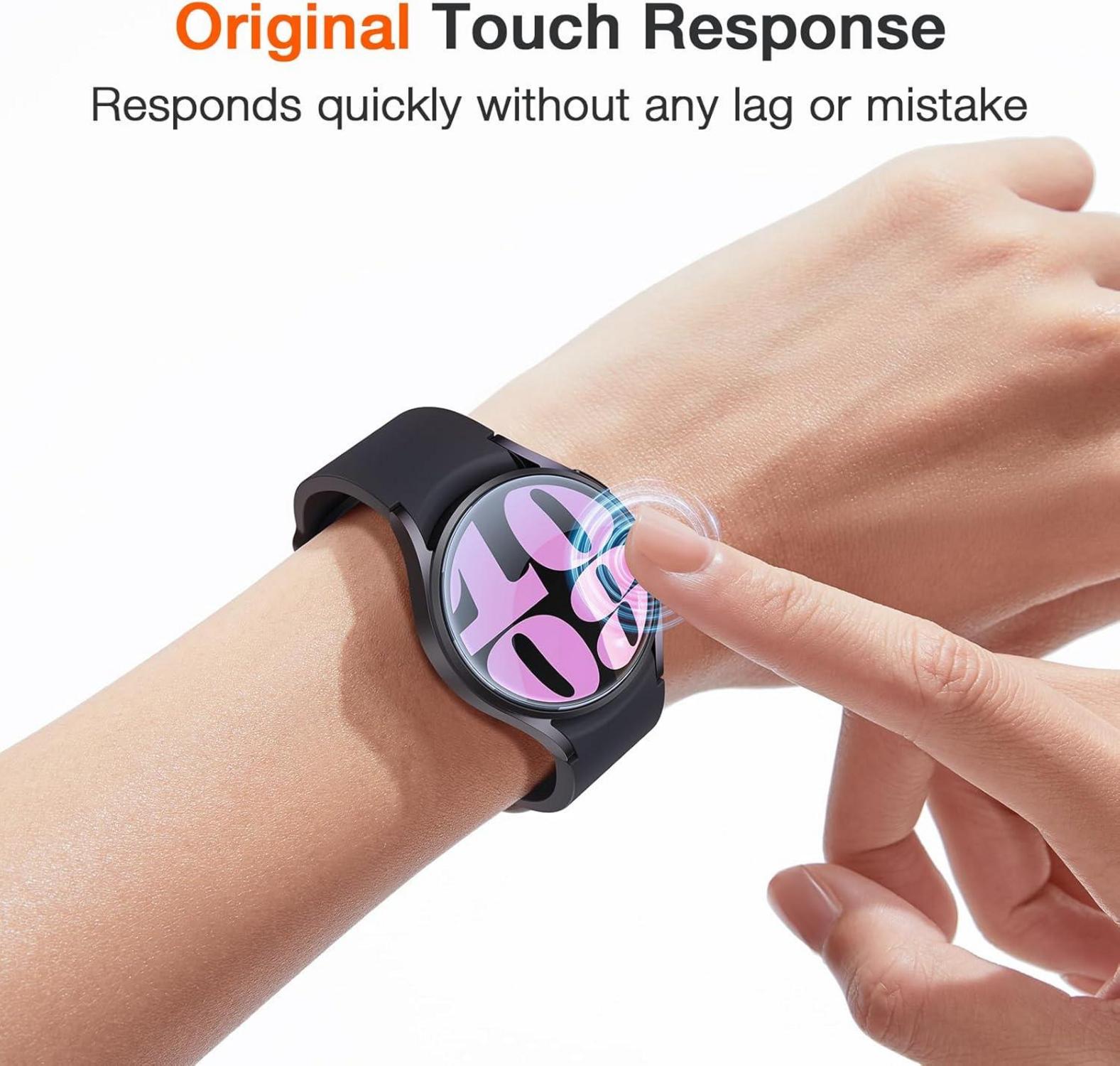 Panzer Schutz Glas Samsung Galaxy Watch 40mm 4 Stück 9H Schutzfolie