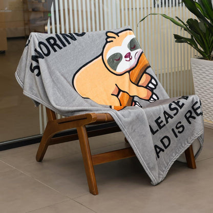 Weiche Flanelldecke 150*130 cm Geschenk für Papa Weihnachten