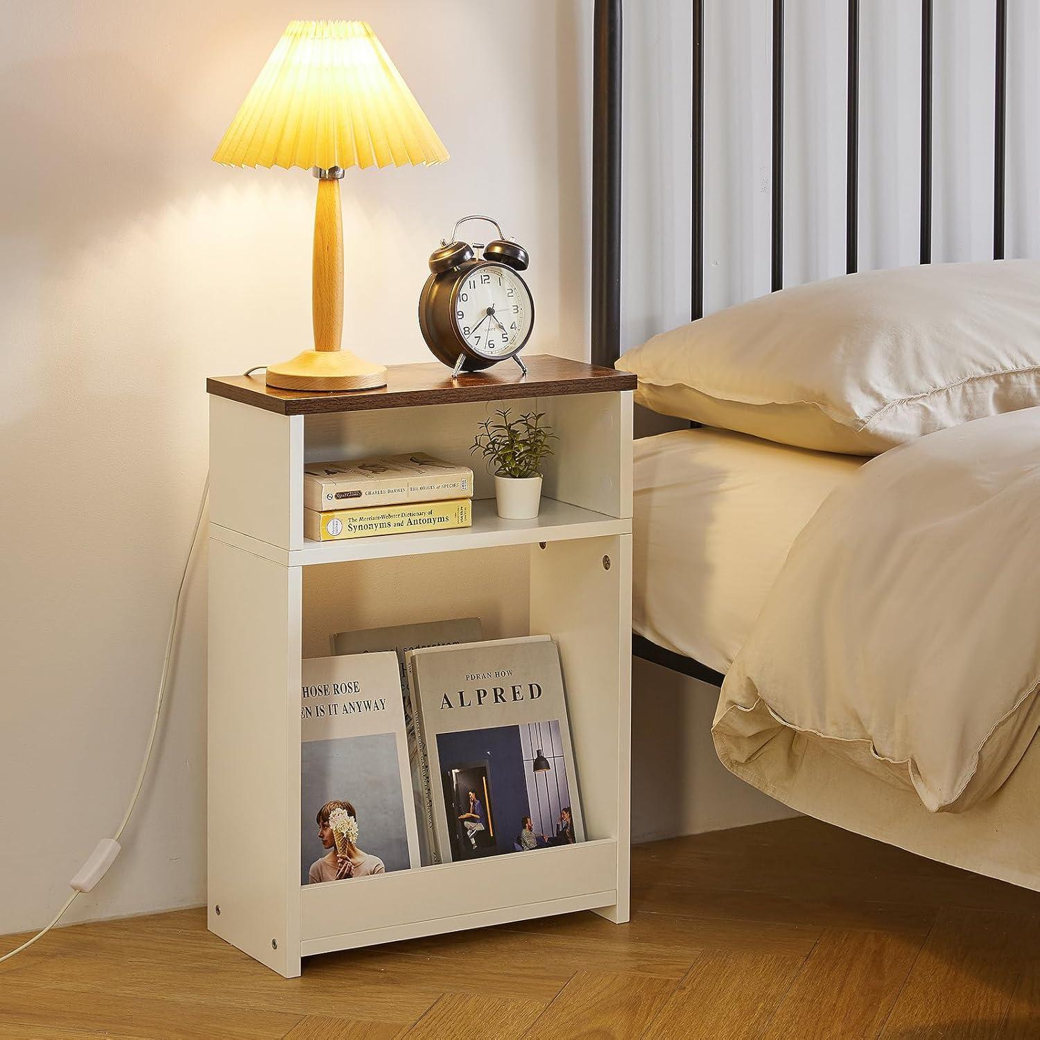 Beistelltisch mit Zeitschriftenhalter, 3