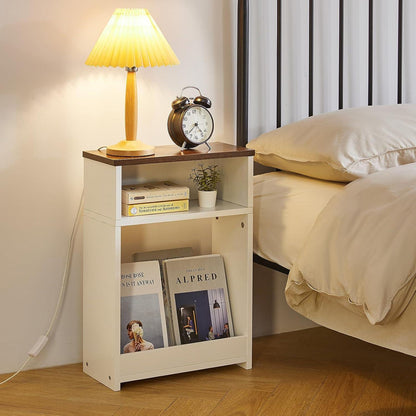Beistelltisch mit Zeitschriftenhalter, 3