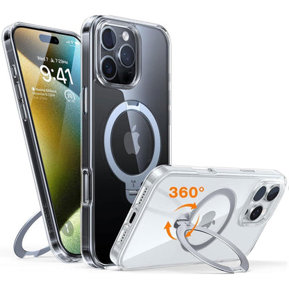 TORRAS 360° Ostand Spin Hülle für iPhone 16 Pro Max Magsafe
