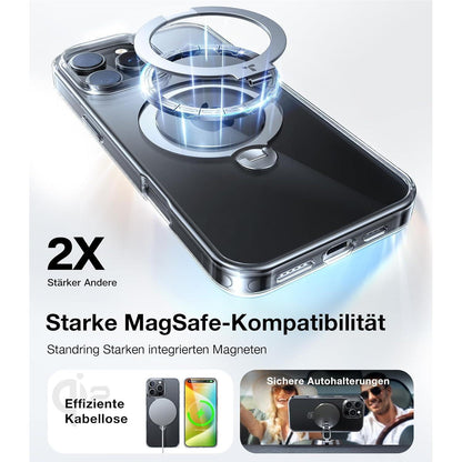 TORRAS 360° Ostand Spin Hülle für iPhone 16 Pro Max Magsafe