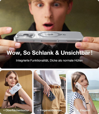 360° Ostand Spin Hülle für iPhone 16 Pro