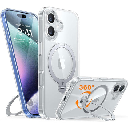 TORRAS 360° Ostand Spin iPhone 16 Plus Hülle Magsafe