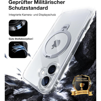 TORRAS 360° Ostand Spin iPhone 16 Plus Hülle Magsafe