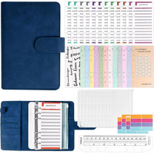 ELAKIRI A6 Budget Planner Sparbuch Deutsch Wasserfest Leder