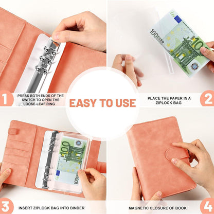 ELAKIRI A6 Budget Planner Deutsch Sparbuch Geld 10