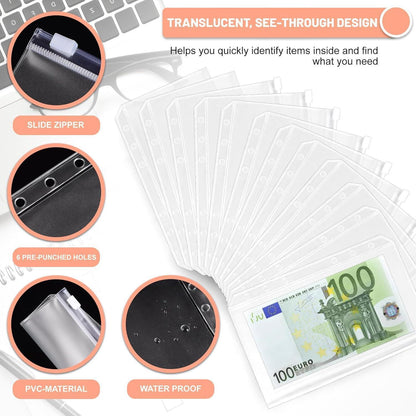 ELAKIRI A6 Budget Planner Deutsch Sparbuch Geld 10