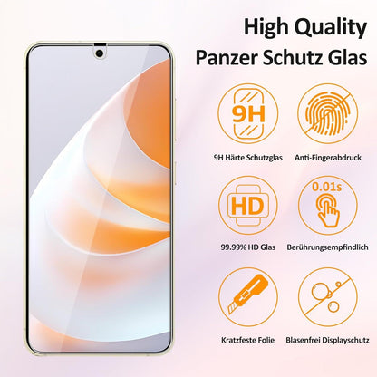 Displayschutzfolie Panzerglas Samsung Galaxy S24 2er Pack 9H