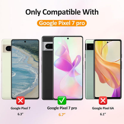 Agedate Google Pixel 7 Pro Panzerglas Schutzfolie 9H Härte