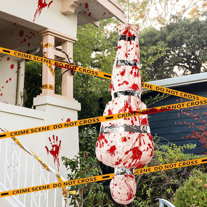 Halloween Deko Set Leiche Aufblasbare Horror Puppe Gruselig Scary