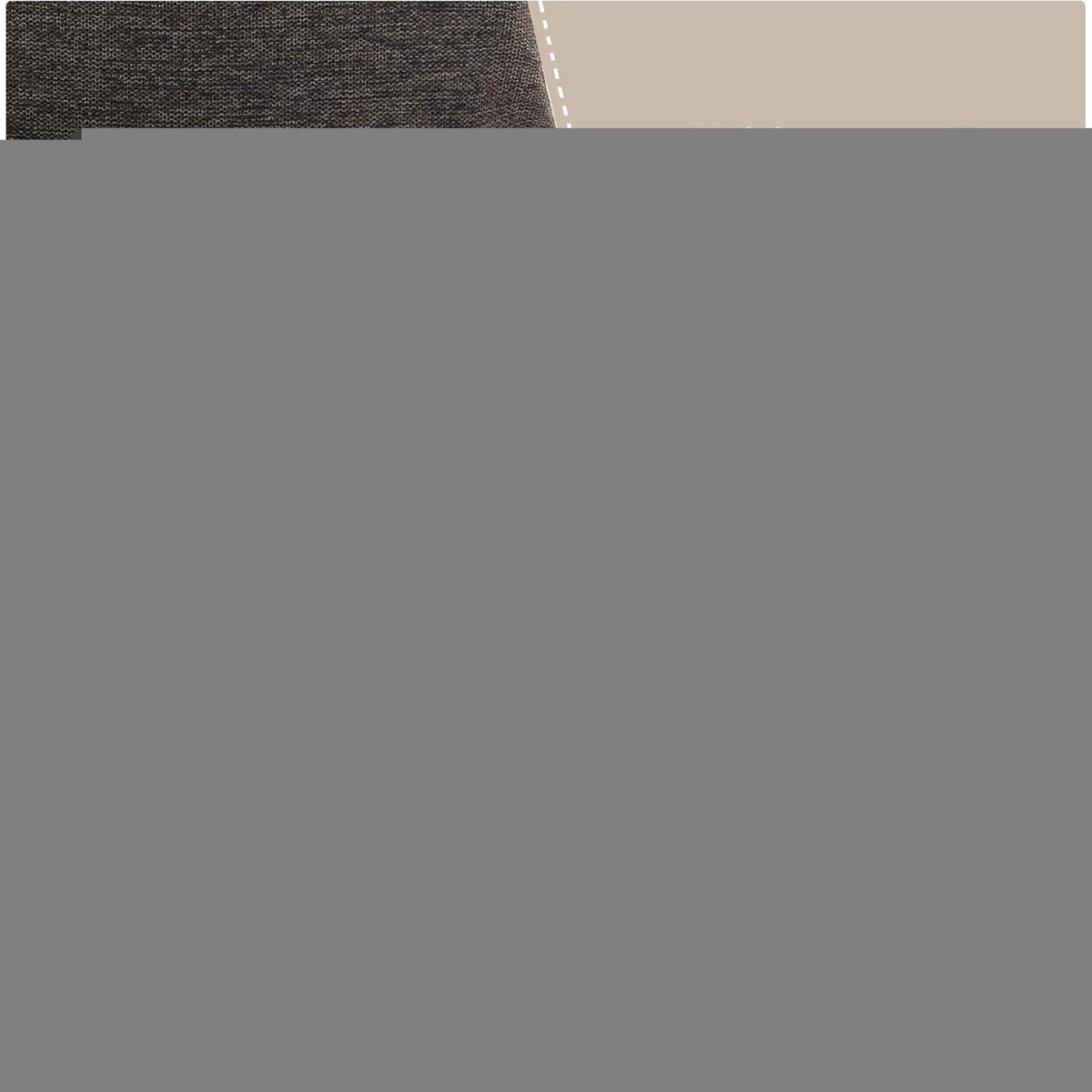 Moderner Esszimmerstuhl 6er Set, Drehbar, Armlos, Schwarz