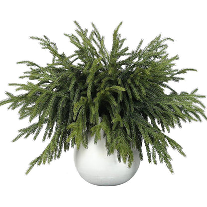 Künstliche Norfolk-Tannenzweige - 45cm - 64er Pack für Weihnachten