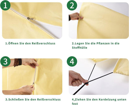 Pflanzen Winterschutz Frostschutz Vlieshülle 80g/m² Oleander 140x200cm