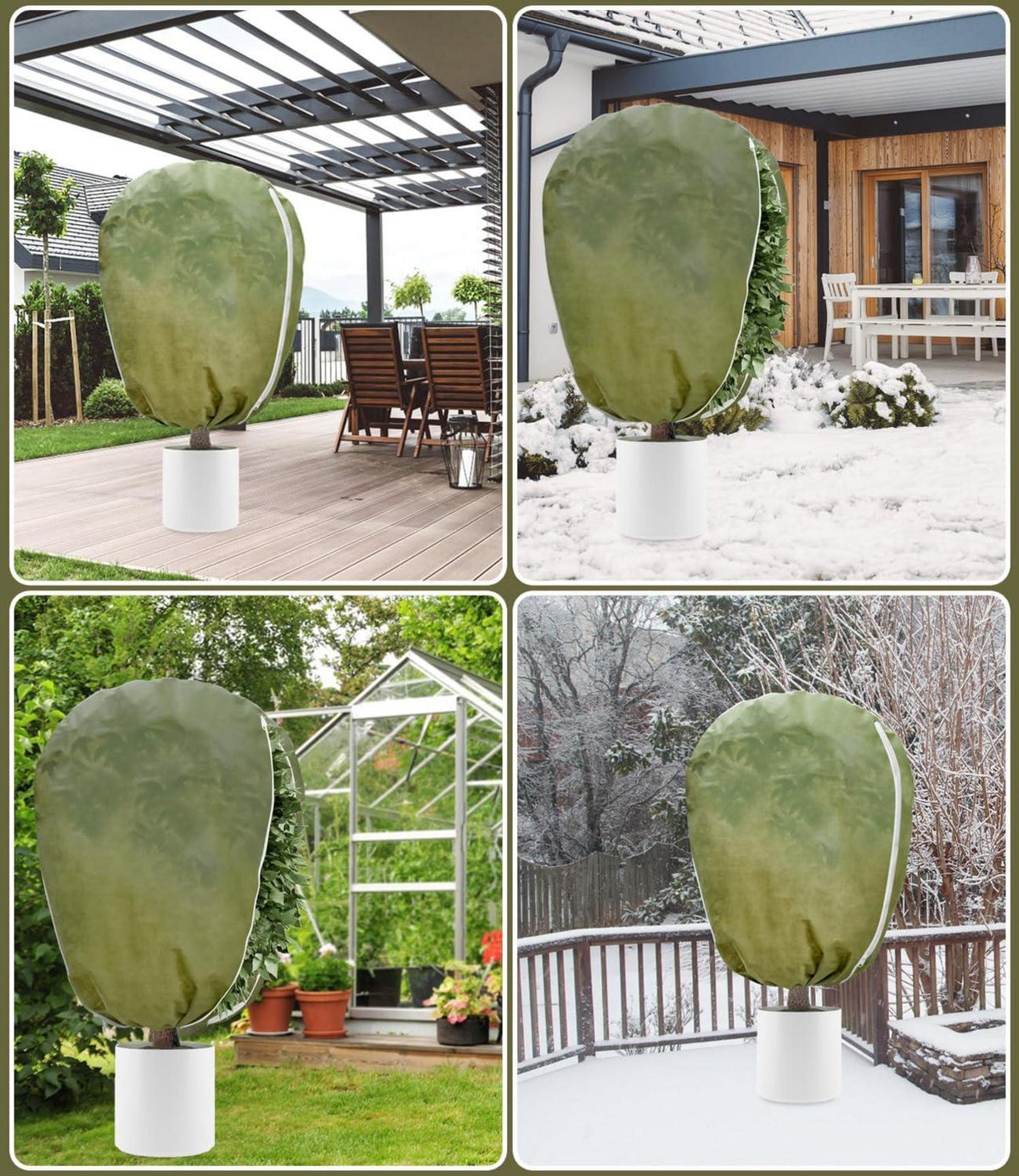 Pflanzen Winterschutz Vlies Frostschutz für Palmen Tomaten 80x100cm