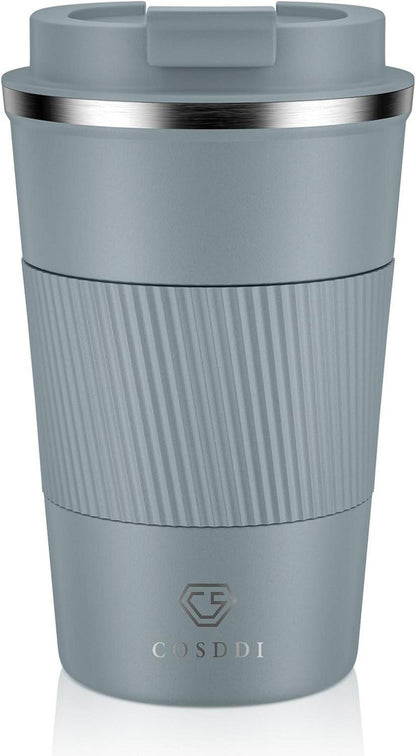 Thermobecher Isolierbecher Edelstahl Travel Mug Vakuum auslaufsicher