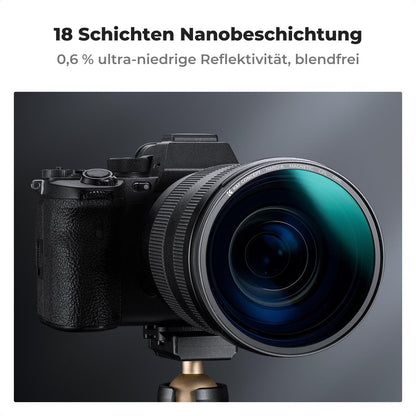 K&F Concept 67mm Slim Zirkularer Polfilter CPL Magnetisch Optisches Glas Aluminium