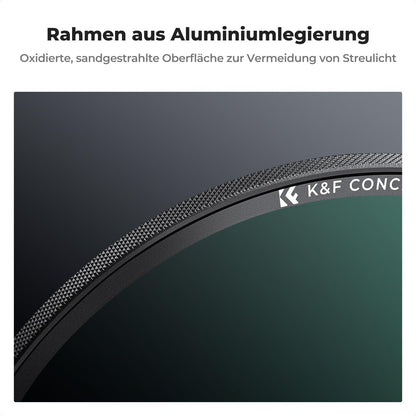 67mm Slim Zirkularer Polfilter CPL Magnetisch Optisches Glas Alu