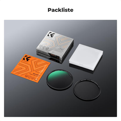 67mm Slim Zirkularer Polfilter CPL Magnetisch Optisches Glas Alu