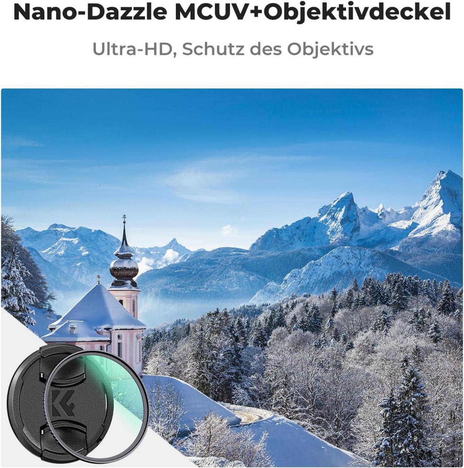 K&F Concept Nano D-Serie UV Filter 62mm