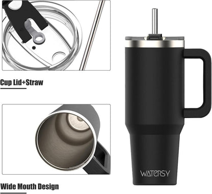30oz Kaffeebecher to Go Thermobecher Doppelwandiger