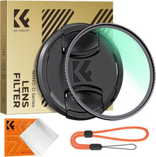 UV Filter 82mm mit Objektivdeckel, Reinigungstuch, HD - 24 Schichten