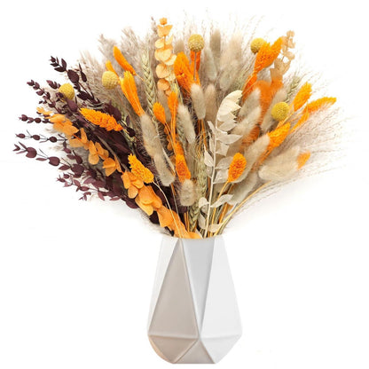 105x Getrocknetes Pampasgras - Herbst Deko & Boho Blumen