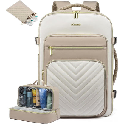 LOVEVOOK 40L Reiserucksack Damen, Handgepäck Rucksack