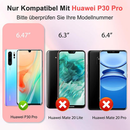 Huawei P30 Pro Panzerglas Schutzfolie 2 Stück 9H Härte