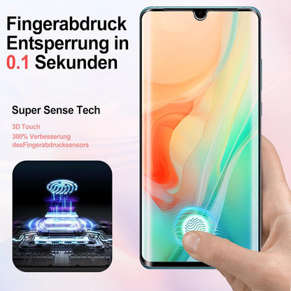 Agedate 2 Stück Panzerglas Schutzfolie Huawei P30 Pro Display 9H Härte Transparent