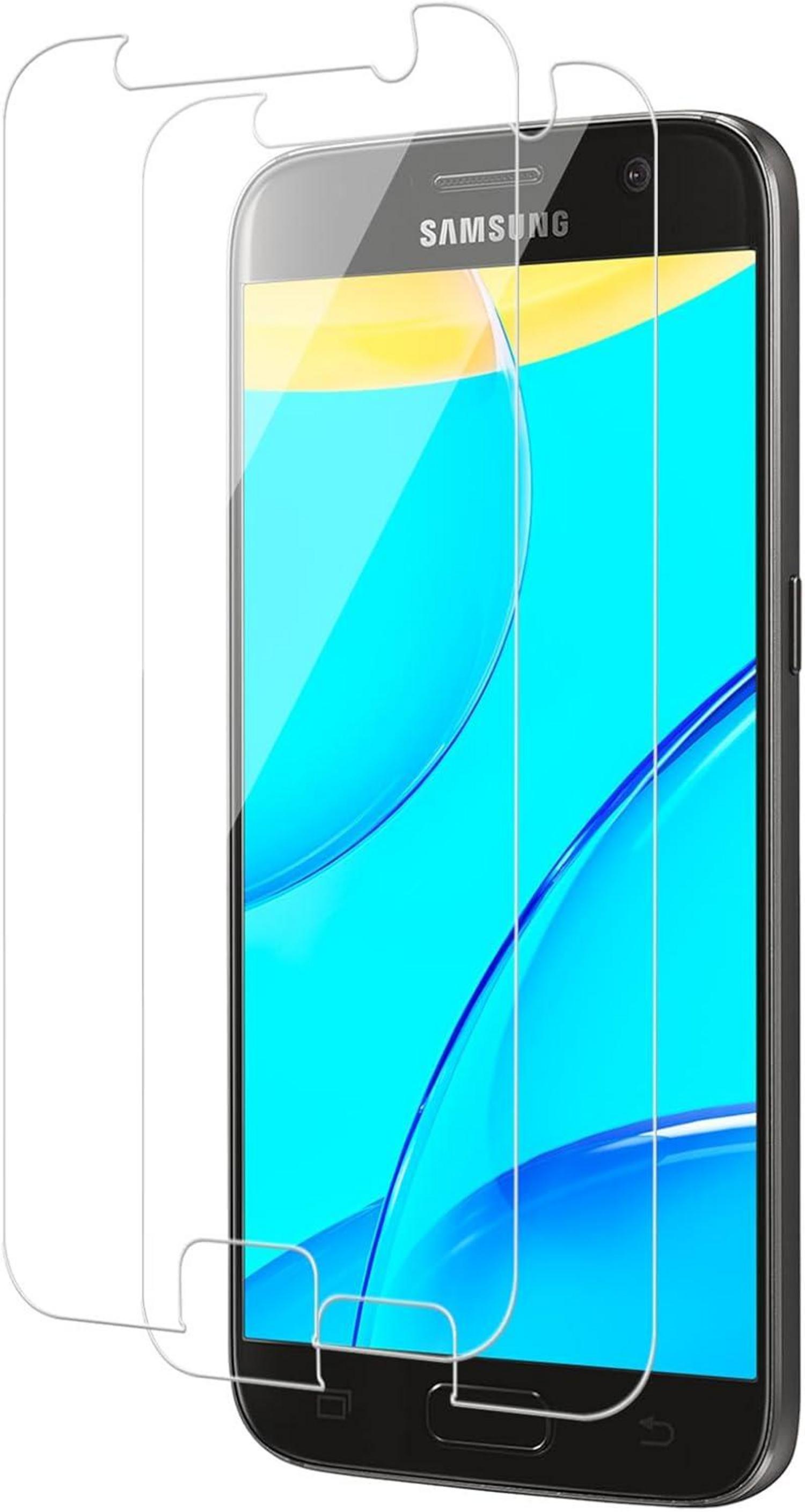2 Stück Panzerglas Schutzfolie Samsung Galaxy S7 9H Displayfolie