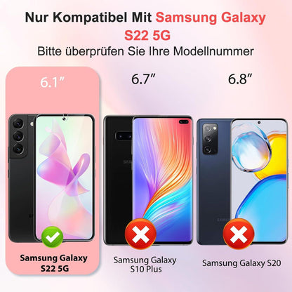 Samsung Galaxy S22 5G Panzerglas Schutzfolie 2 Stück 9H