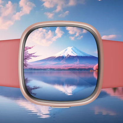 4er Set Fitbit Versa 3/4 Sense 2 Schutzfolie Displayfolie.userdetailsFlexibles