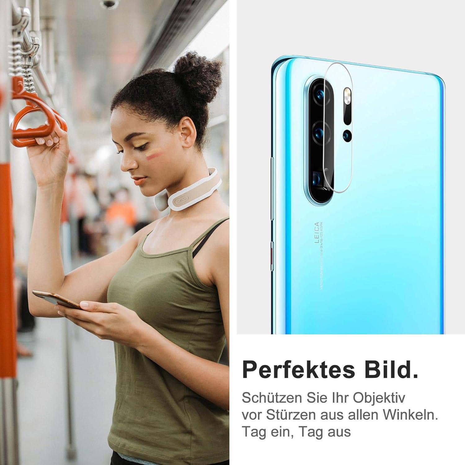 2+2 Huawei P30 Pro Panzerglas Schutzfolie 9H Kameraschutz
