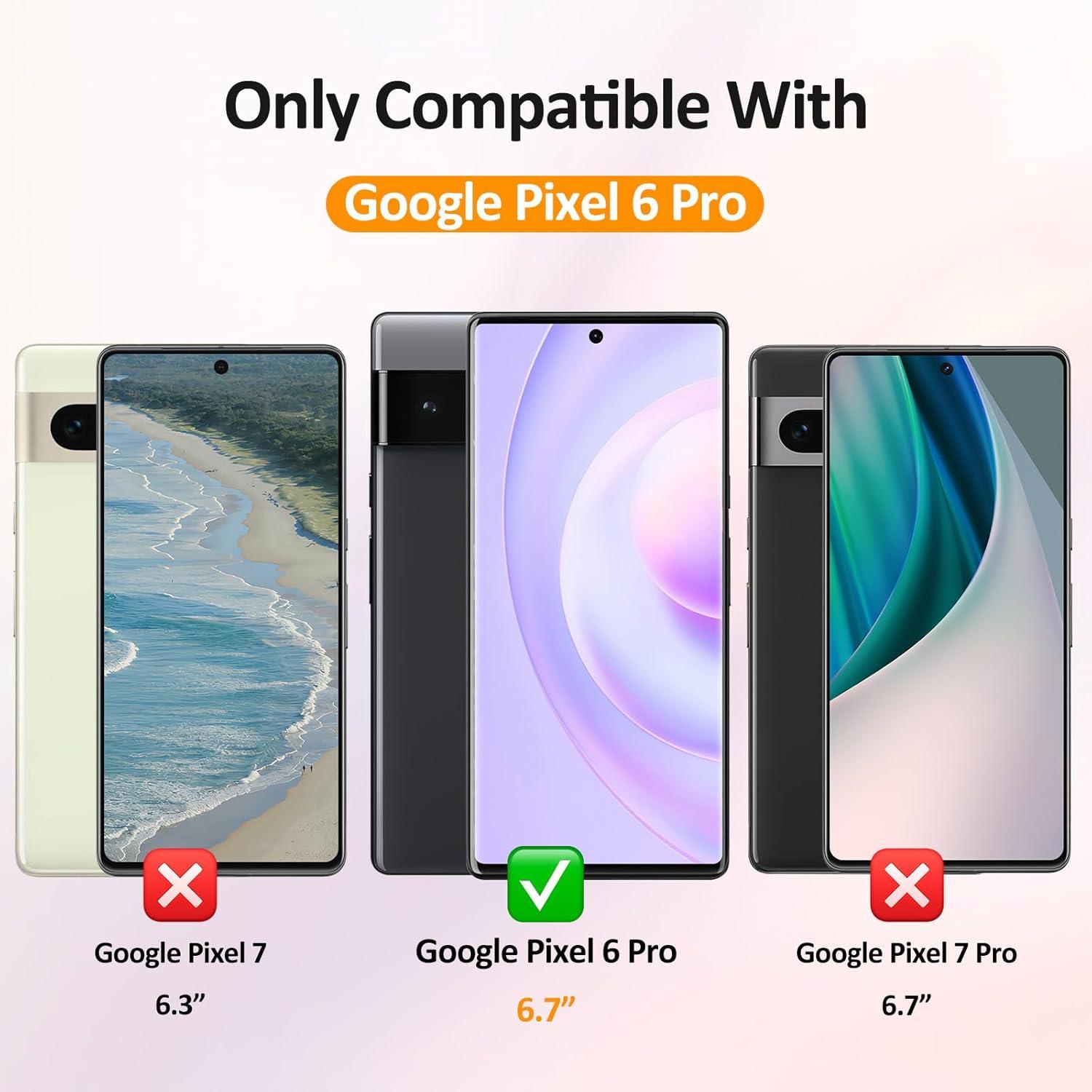 2x Panzerglas Google Pixel 6 Pro Schutzfolie 9H