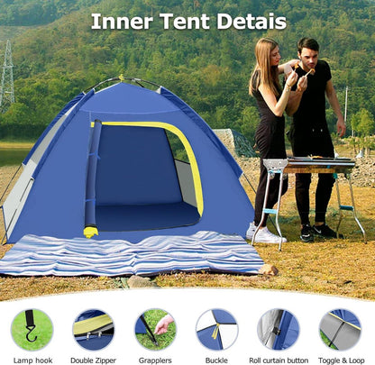 UCANFIX Campingzelt 2 Personen Wasserdicht Winddicht