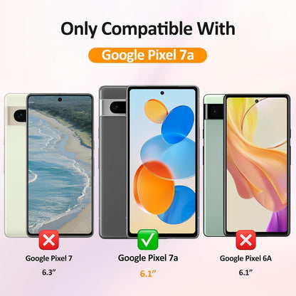Google Pixel 7A Panzerglas Schutz 9H HD Display Kamera Folie