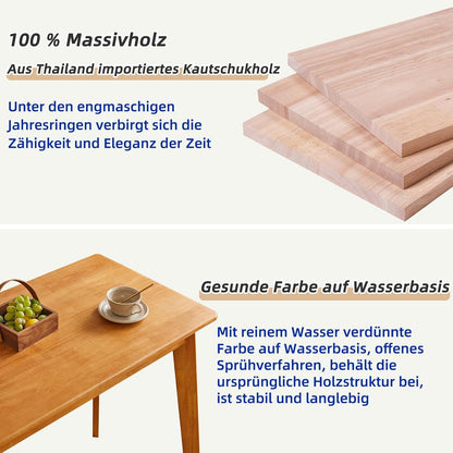 Holz-Schreibtisch mit Schublade und Hängestange, Kleiner Computertisch