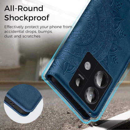 Handyhülle Xiaomi Redmi Note 13 Pro 5G Flip Wallet PU Leder Tasche