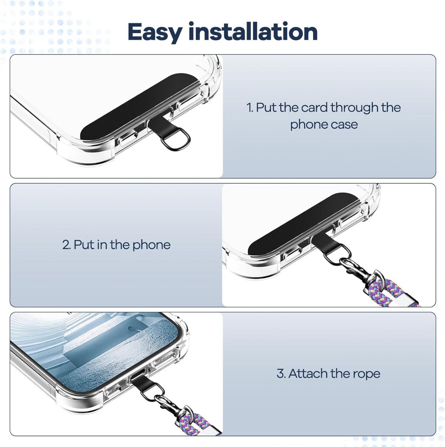 Handykette Universal Smartphone Lanyard 2 Stück