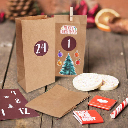 Adventskalender zum Befüllen 2026 Jahr Tüten DIY Weihnachten