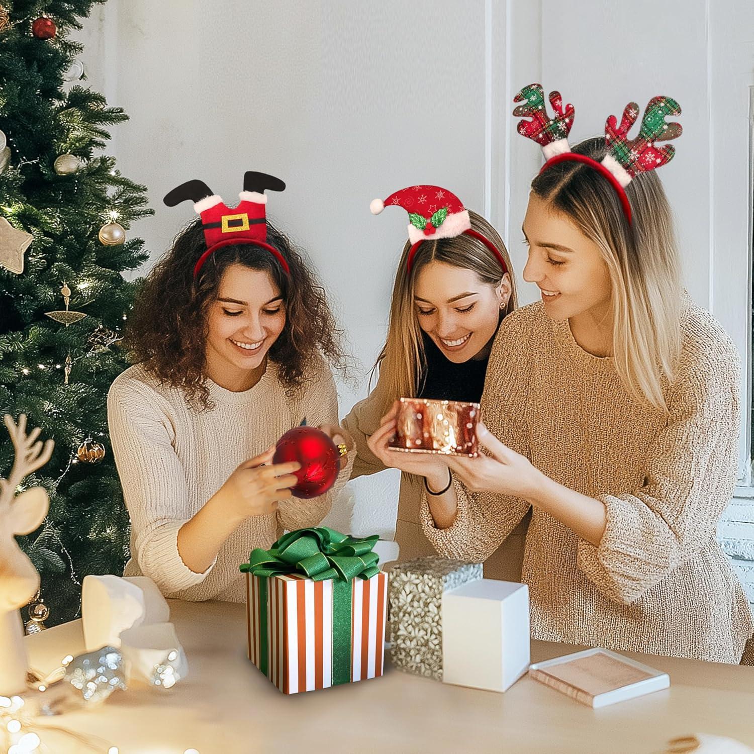 Weihnachts Haarreif für Erwachsene Santa Rentiergeweih