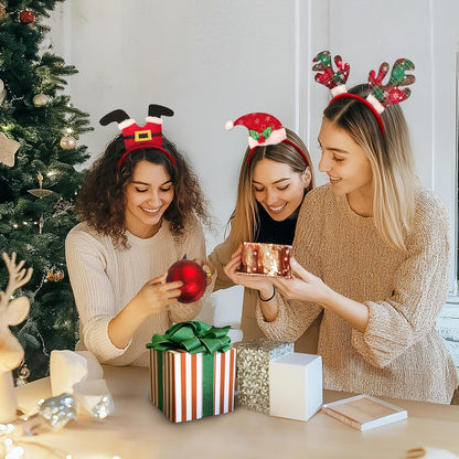 Weihnachts Haarreif für Erwachsene Santa Rentiergeweih