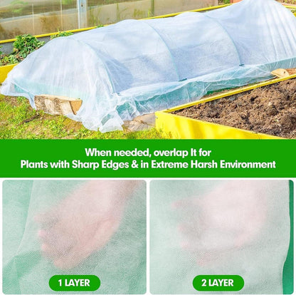 Gartenvlies Pflanzendecke Frostschutz 40g/m² Winterschutz 2*10M