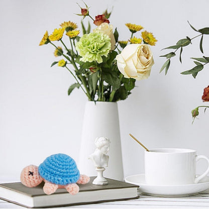 Häkelset Schildkröten Schlüsselanhänger DIY Anfänger Set mit Video