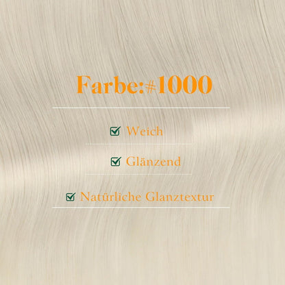 Echthaar Tape Extensions Blond 60cm – Natürliche Verlängerung