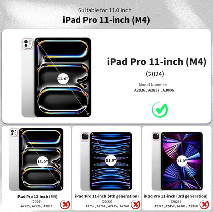 EasyAcc iPad Pro 11 Zoll (2024) Hülle, Ultra Dünn Matt Cover