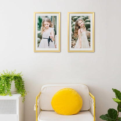 3er Pack 30x40cm Gold Bilderrahmen Set